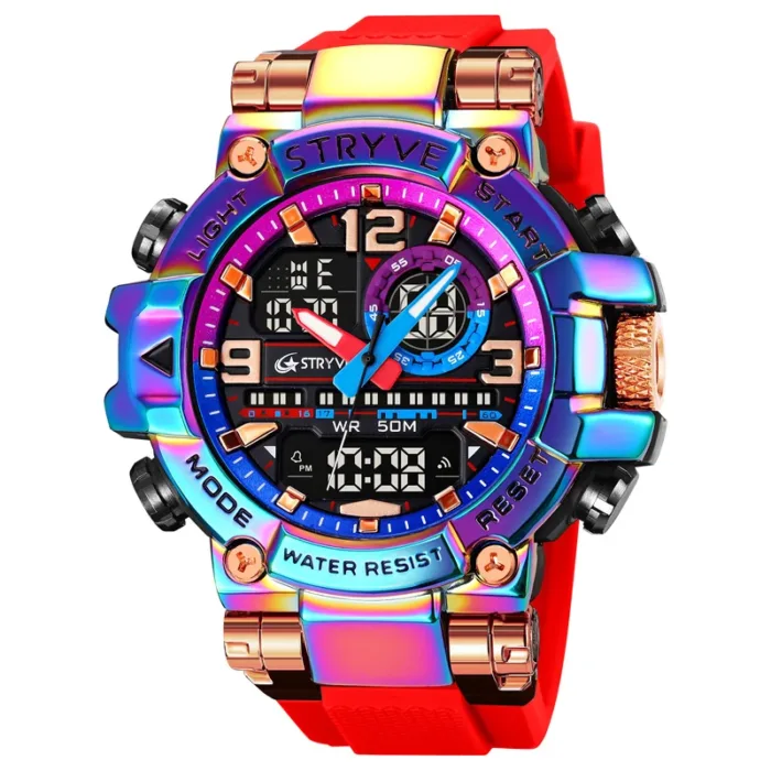 STRYVE Top Brand Men's Digital Watch Waterproof Sport Wristwatch for Men Military Electronic Watches High Quality Male Gifts - Image 13