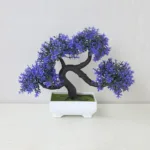 Simulated Potted Dragon Whisker Tree Bonsai Green Plant For Office Desktop Decoration Flowers Potted Home Creative Decoration - Image 9