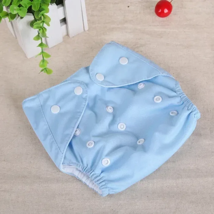 9 Colors Ecological Cloth Diapers Newborn Baby Diaper Reusable Waterproof Panties Nappies For 3-8KG Baby Многоразовый Подгузник - Image 7