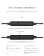 3.5mm Wired Control Earphones In-Ear Headphones For IOS Android Earbuds Hifi Stereo Headsets Sports Gamer Handsfree with HD Mic - Image 5