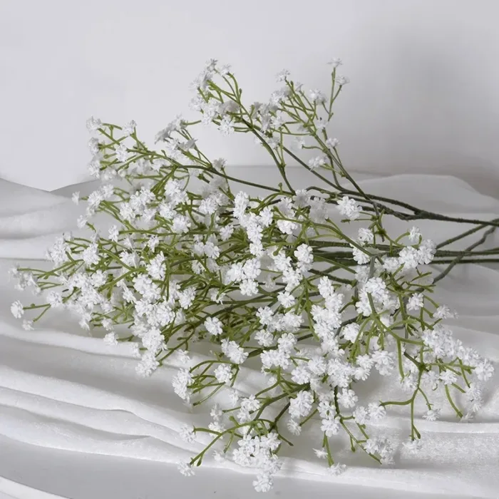 108Heads 63cm Babies Breath Artificial Flowers Plastic Gypsophila DIY Floral Bouquets For Handmade Wedding Party Home Decoration - Image 4