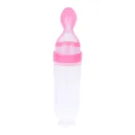 Baby Silicone Squeezing Feeding Bottle Newborn Baby Training Spoon Supplement Feeder Safe Useful Tableware For Kids - Image 8