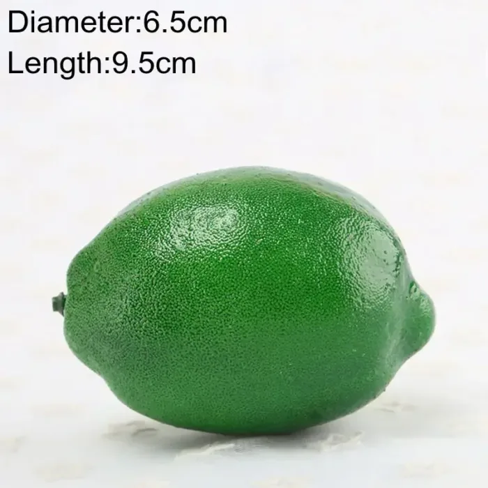 Decorative Foam Fake Fruit Apple Lemon Peach Orange DIY Plastic Artificial Fruit For Home Decor Accessories Photography Props - Image 33