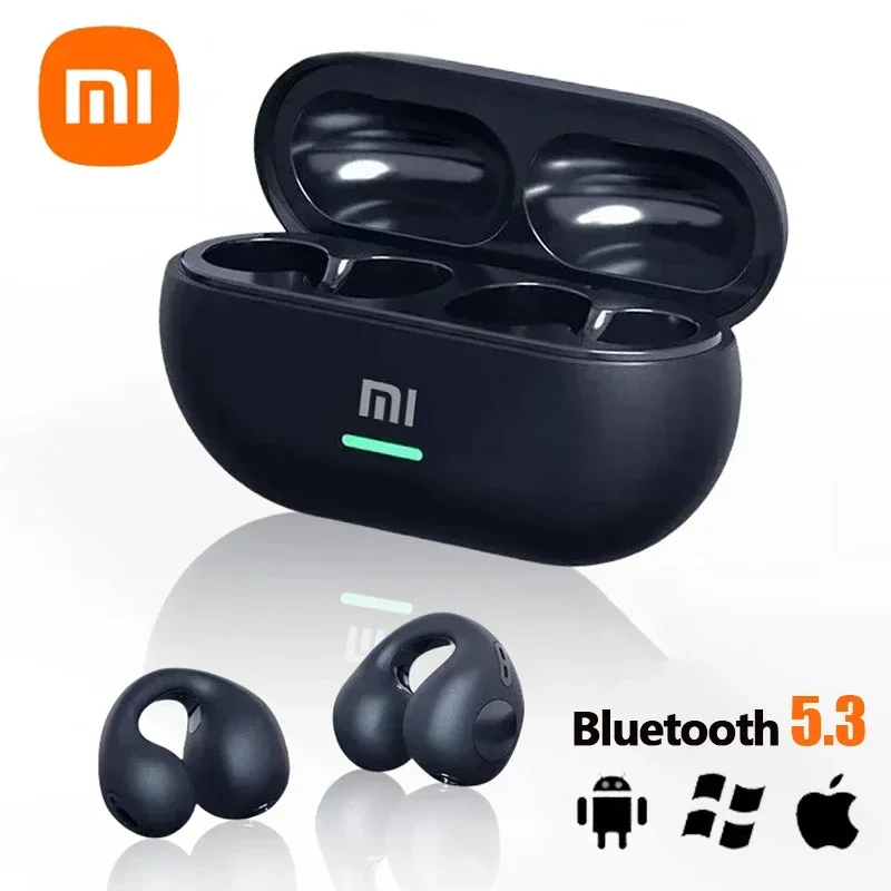 S4c4e8cbd9ba14cd5b86fabdd4ed342adB.webp Xiaomi Earclip Wireless Bluetooth 5.3 Earphones Headphones Outdoor Sport Headset Touch Control Earbuds For iphone Huawei Samsung - Image 1