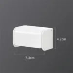 1pc Punch-free Wall-mounted Toothbrush Holder Toothpaste Holder Toothpaste Storage Rack Bath Organizer Bathroom Accessories - Image 7