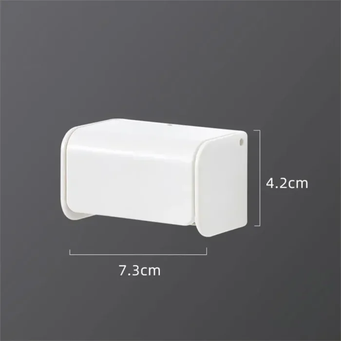 1pc Punch-free Wall-mounted Toothbrush Holder Toothpaste Holder Toothpaste Storage Rack Bath Organizer Bathroom Accessories - Image 7