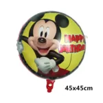 Giant Disney Foil Balloon Mickey Mouse Balloons Minnie Birthday Party Decoration Kids Toy Baby Shower Ball Children Cartoon Gift - Image 29