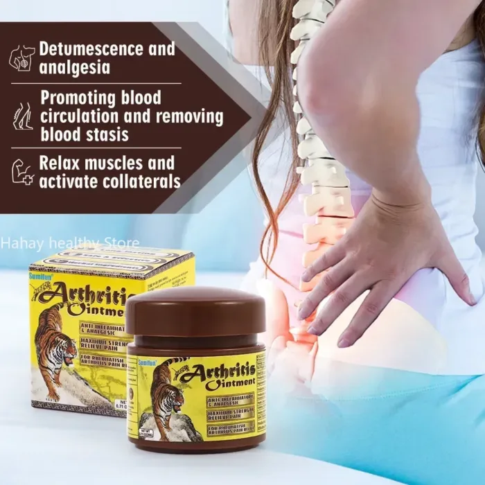 Beauty Health Relaxation Treatment Arthritis Ointment Wormwood Muscle Joints Shoulder Lumbar Knee Pain Analgesic Cream Chinese - Image 2