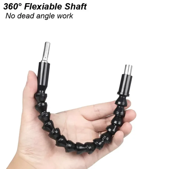 Flexible Screwdriver Extension Flex Drill Bit Holder Hex Shaft Tip Soft for Electric Screw Driver Snake Adapter Connect Magnetic - Image 2