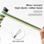 No Tie Shoe Laces Suitable for All Shoes Round Spring Lock Elastic Shoelaces Quick Wear in 1 Second Hiking Sports Lazy Shoelace - Image 5