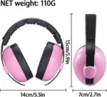 Anti Noise Baby Headphones Children Sleep Ear Stretcher Baby Ears Protection Children Earmuffs Sleeping Earplugs Child Earmuff - Image 6