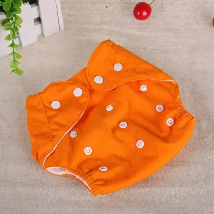 9 Colors Ecological Cloth Diapers Newborn Baby Diaper Reusable Waterproof Panties Nappies For 3-8KG Baby Многоразовый Подгузник - Image 6