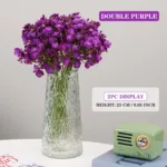 42 Head Bouquet Plastic Artificial Flower Handmade Babysbreath Fake Plant Gypsophila Floral Arrange for Home Wedding Table Decor - Image 9