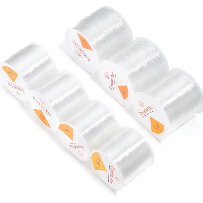 Louleur Plastic Crystal DIY Beading Stretch Cords Elastic Line Jewelry Making Supply Wire String jeweleri thread String Thread - Image 2