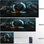 Large Mouse Pad G-God of War Pc Gamer Cabinet Keyboard Computer Game Desk Mat 900x400 Table Rug Gaming Accessories Xxl Mousepad - Image 12