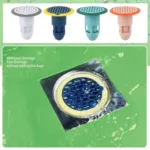Bath Shower Floor Strainer Cover Plug Trap Silicone Anti-odor Sink Bathroom Water Drain Filter Insect Prevention Deodorant New - Image 2