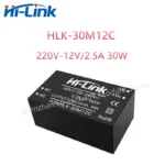 Free Shipping Hi-Link AC-DC 12V 30W 2.5A Output HLK-30M12C Low Power Consumption Short Circuit Protection - Image 4