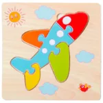 High Quality 3D Wooden Puzzles Educational Cartoon Animals Early Learning Cognition Intelligence Puzzle Game For Children Toys - Image 14