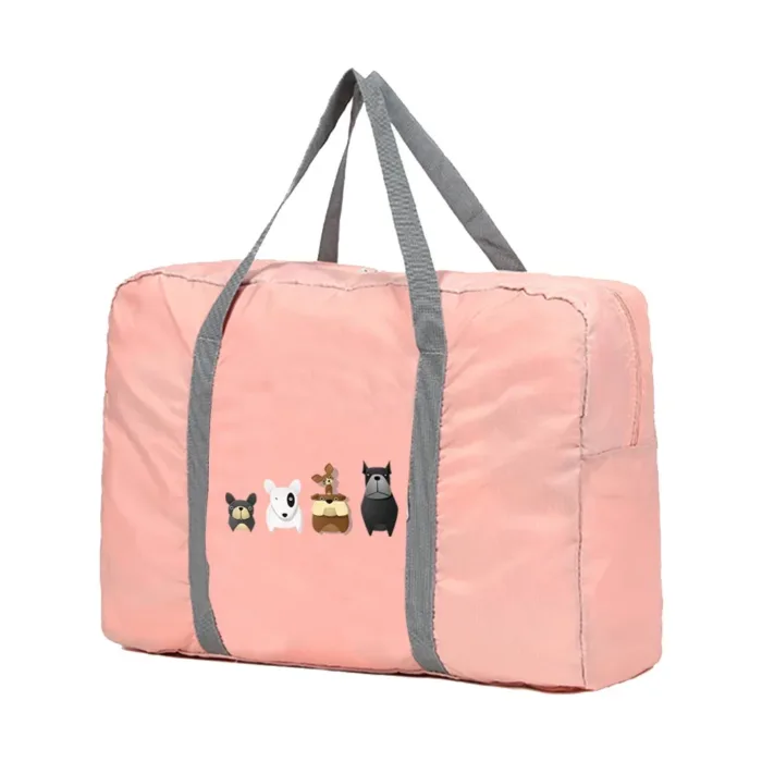Boston Bag Duffle Bag Foldable Handbags Clothes Organizer Cartoon Pattern  Luggage Large Capacity Travel Storage Zipper Bags - Image 11