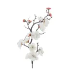 Artificial Flowers Spring Plum Blossom Peach Branch Silk Flowers for Home Wedding Party Decoration Christmas Wreaths Accessories - Image 7