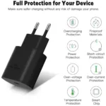 25W PD USB C Super Fast Charger Type C Power Adapter With Type C CABLE For Samsung Galaxy S23 S22 S21 S20 NOTE 20 - Image 4