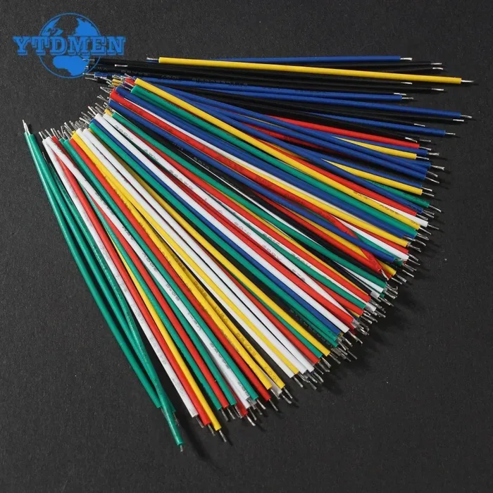 120PCS 6 Color Tin-Plated Breadboard PCB Solder Cable 24AWG / 26AWG Jumper Wire DIY Kit High-Quality Electronic Wires - Image 3