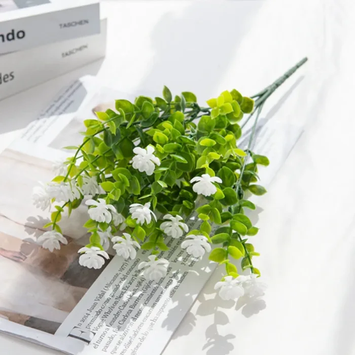 Fake Eucalyptus Plant for Wedding Arch Christmas Decoration Home Ornamental Flowerpot Artificial Plastic Flower Photography Prop - Image 13
