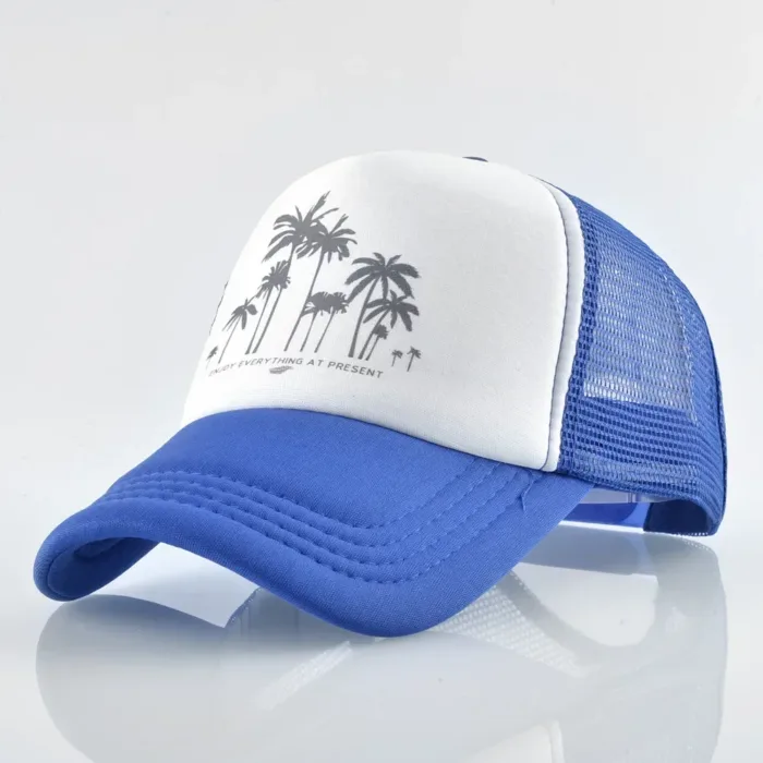 Embossed Triangle Mesh Baseball Caps Women Breathable Mesh Snapback Hats Red Black Casual Sport Hats Cap Unisex Men Fishing - Image 19