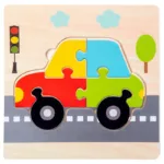 High Quality 3D Wooden Puzzles Educational Cartoon Animals Early Learning Cognition Intelligence Puzzle Game For Children Toys - Image 12