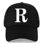 White Letter Mesh Caps Hats Summer Baseball Cap for Men Women Snapback Hats Casual Adjustable Black Hip Hop Caps Dad Casquette - Image 20