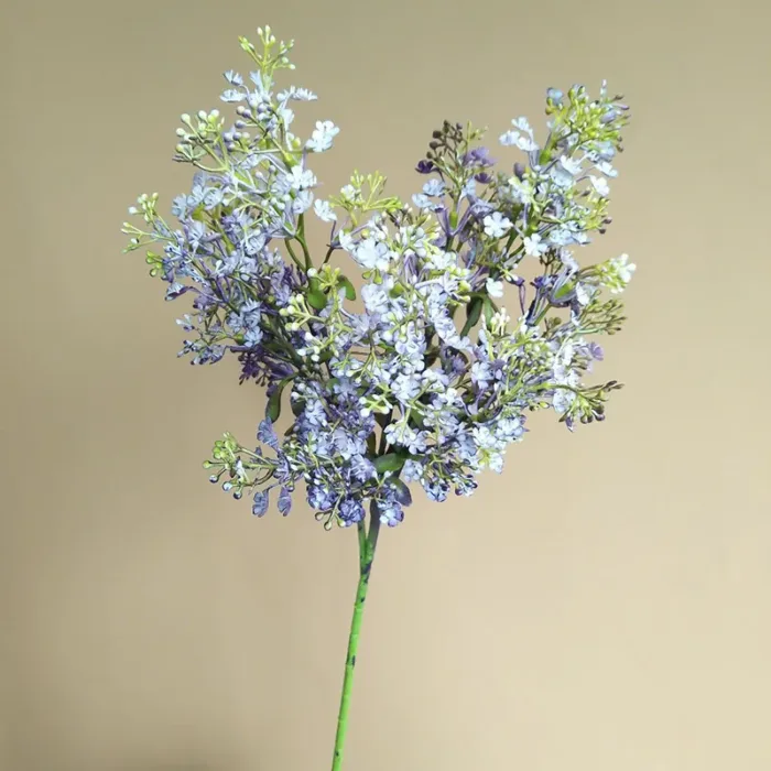 Simulated Lilac Sakura Flower Living Room Dining Table Party Vase Flower Arrangement Decoration Parts Wedding Photography Props - Image 8