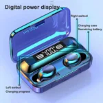 TWS F9 Wireless Headphones Bluetooth Touch Control Stereo Earphone Sport Earbuds 9D Hifi Stereo Headsets LED Display Low Latency - Image 6