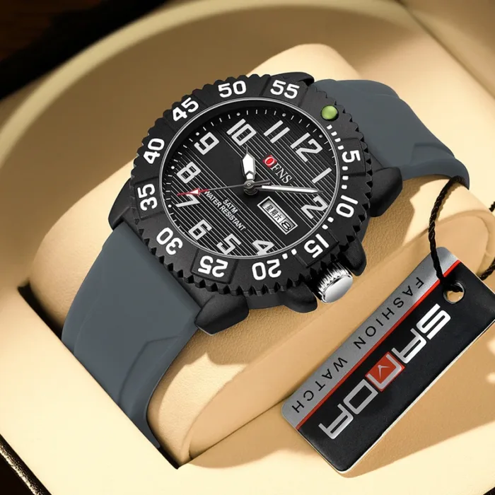 UTHAI L84 Men's Watch Sports High end Brand 50M Waterproof Calendar Male's Fashion Trend Electronic Watches Digital Clock Watch - Image 2