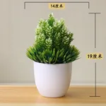 1pc Artificial Plants Bonsai Small Tree Simulation Plants Fake Flowers Table Potted Ornaments Home Decoration Hotel Garden Decor - Image 16