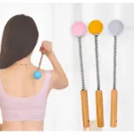 Manual Massage Hammer Stick Ball Body Massager Spring Elastic Knock Shoulder Arm Leg Hip Waist Whole Massage Tool Beauty Health