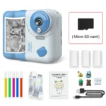 9IMOD Kids Camera Instant Print Camera 2.4 inch 1080P Children Digital Photo Video Camcorder Toys with 10X Digital Zoom TF Card - Image 15