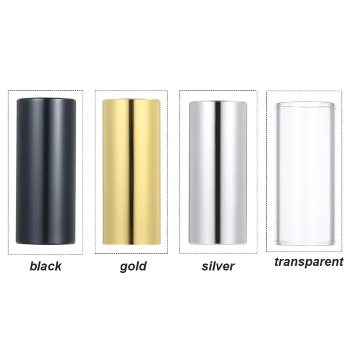 Miwayer Slider 60MM High Guitar Slide Bar Stainless Steel Metal/Glass Finger Slides Ukulele String Instruments Guitar Accessorie - Image 5