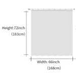 Oil Painting Purple Lavender Butterfly Shower Curtain Set Non-Slip Rugs Bath Mat Toilet Lid Cover Waterproof Bathroom Curtain - Image 16