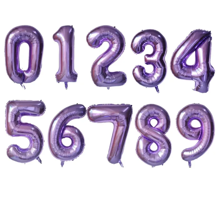32 inch Large Gold figure Balloons 18 20 30 40 50 60 70 80 90 years adult Birthday Anniversary Decoration Number Balls Supplies - Image 11