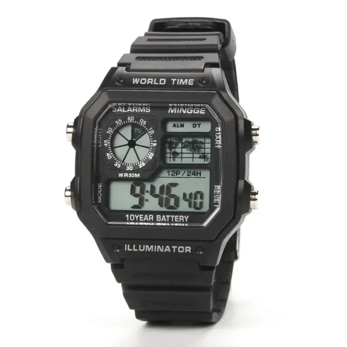 Students Sports Watches for Men Electronic Watch Digital Display Retro Style Clock Men Male Reloj Hombre Watch Relogio Masculino - Image 7