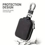 Travel Protection Earphone Storage Case Headphone Accessories Portable Full Protective Earbud Cover PU Leather Mini Headset Case - Image 5