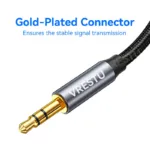 1 in 2 Out 3.5mm to 2Female Left Right Channel Cable Stereo AUX Convertor for Sound Card Speaker Combine L/R Splitter Audio Line - Image 4
