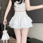 Womens Lace Ruffle Bloomers Shorts Layered Pettipants Victorian Pumpkin Pants Panties Booty Shorts Lolita Dress Safety Shorts - Image 4