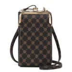 Fashion Women's Shoulder Bag PU Leather Crossbody Bags Zipper Card Holder Wallets Cell Phone Handbag for Women Ladies Gifts - Image 8