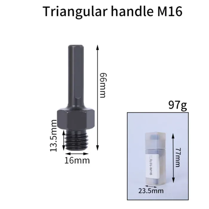 1pcs M16 To SDS Adapter For Electric Hammer Connection SDS Drill Converters Shank Quick Tool Hammer Electric Drill Tool - Image 7