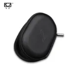 KZ Original Oval Cortical Wired Bag Earbuds Case Headphone Box Earphone Player Music Headset Carrying Bag Portability Package - Image 2