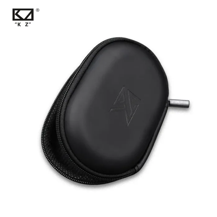 KZ Original Oval Cortical Wired Bag Earbuds Case Headphone Box Earphone Player Music Headset Carrying Bag Portability Package - Image 2