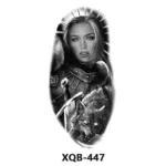210 * 114mm Dragon, Snake, Lion Tattoo Sticker For Men And Women Black And White Color Transfer Printing Temporary Tattoos Art - Image 26