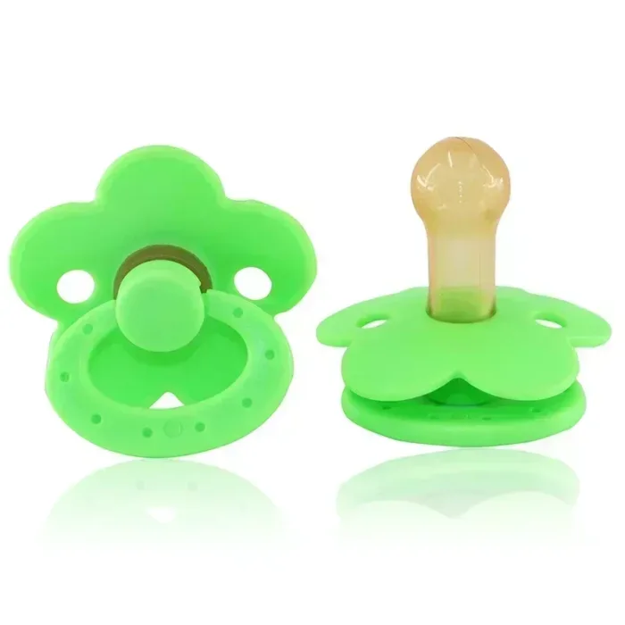 Baby Silicone Super Soft Imitation Breast Milk Real Sense Baby Anti Flatulence Newborn Sleeping Artifact Baby Sleeping Pacifier - Image 11
