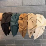 New Fashion Hair Hoop Hair Bands for Women Girls Pleated Wide Edge Solid Color Headbands Wide Hairband Hair Accessories Headwear - Image 4
